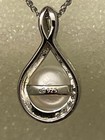 *NEW ITEM* GORGEOUS Kay Jewelers Sterling Silver “CULTURED PEARL” Weave Necklace — photo 7