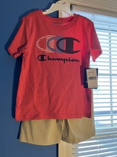 Champion A Little Boys 2Pc. Short Set Size 6