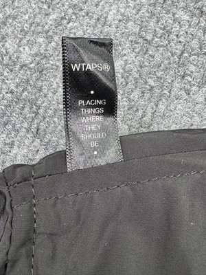 WTAPS BRADE SIERRA Black Utility Jacket Spec 201-205 Military Coat