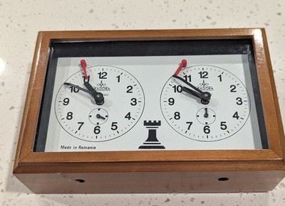 New - John N. Hansen Co. Classic Game Collection - Chess Clock Tournament Style