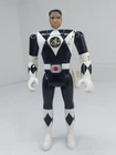 Vintage 1993 Mighty Morphin Power Rangers Black Ranger Flip Head Figure Bandai