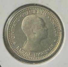 1958 GHANA 6 PENCE UNCIRCULATED COIN!