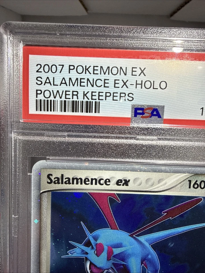2007 POKEMON EX POWER KEEPERS #96 SALAMENCE EX-HOLO PSA 8 - Image 2 of 4