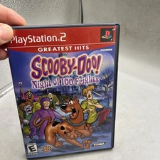 Scooby-Doo Night of 100 Frights (PlayStation 2, 2002) PS2 CIB COMPLETE IN BOX