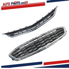 For Chevrolet Malibu 2016-2018 Front Bumper Grille Upper Lower Wo License For Chevrolet Malibu 2016-2018 Front Bumper Grille Upper Lower Wo License