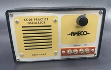 Ameco OCM-2 Morse Code Practice Oscillator Compact Portable (Untested)
