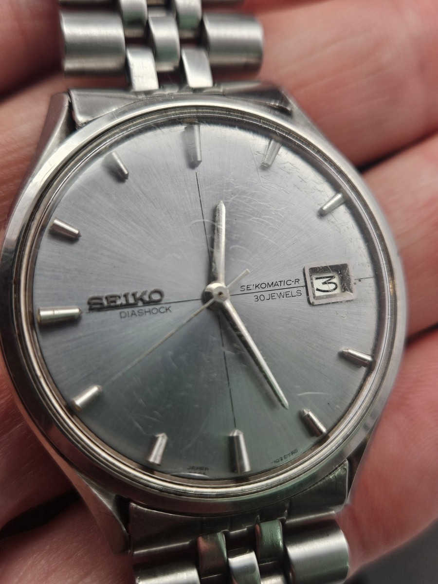 Seiko Seikomatic-R Diashock 8305-1010 Seikomatic-R 30 Jewels Date