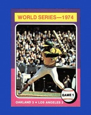 1975 Topps Set-Break #461 World Series Game 1 NM-MT OR BETTER *GMCARDS*