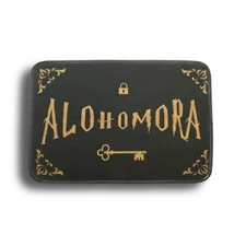 Harry Potter Alohomora Unlock Spell Door Mat 23" Wizard Magic Home Decor Rug