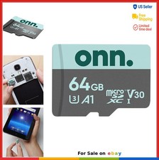 64GB MicroSDXC U3 Class 10 Memory Card for 4K Video Photography