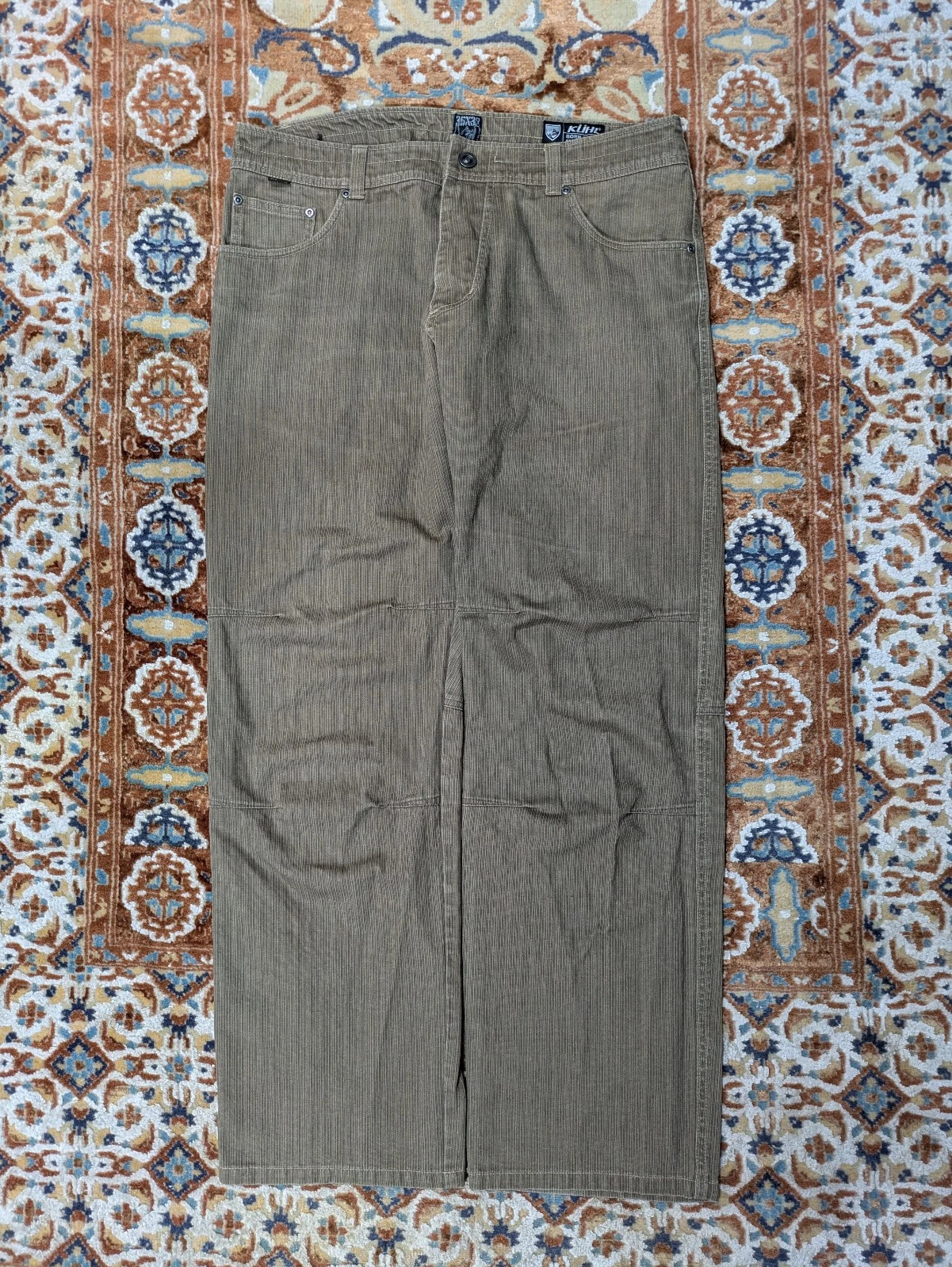 Kuhl Exile Kord Pants, 36x32, Wide Leg Canvas Trousers, Outdoors / Hiking
Opens in a new window or t