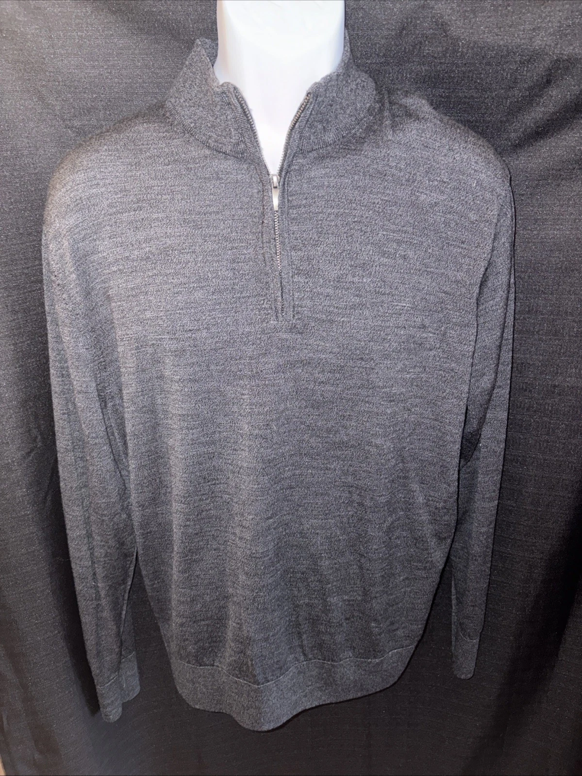 Daniel Cremieux Signature Collection 100% Extra Fine Merino Wool Sweater XL