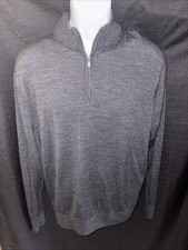 Daniel Cremieux Signature Collection 100 Extra Fine Merino Wool Sweater XL