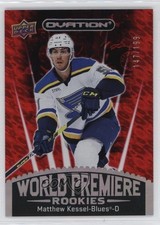 2023-24 Upper Deck Ovation World Premiere Red 147/199 Matthew Kessel #WP-21 17s7