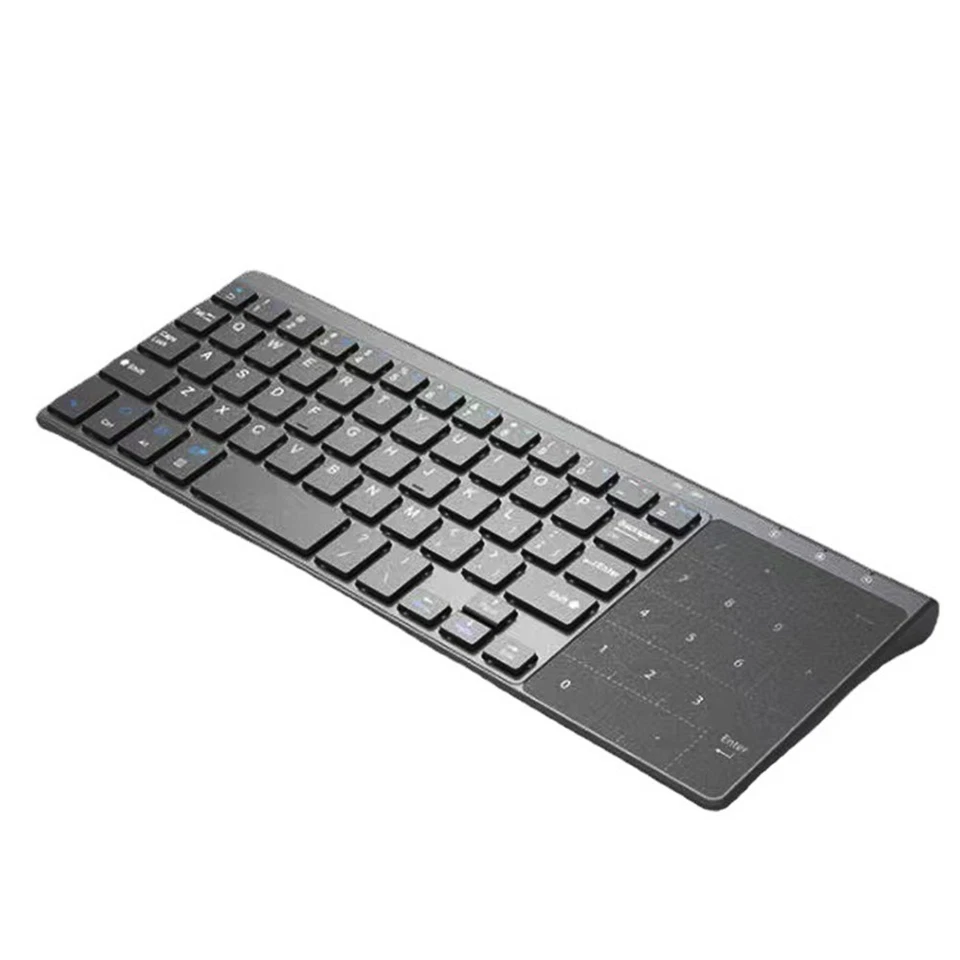 2.4G Touchpad Keyboard with 59 Keys Numeric Keypad Ultra Thin Portable5721