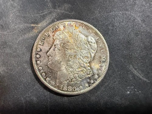 1880-S Morgan Silver Dollar               Unc/Au             Lot #1440/1340