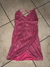 Forever 21 Women Pink Sequin dress