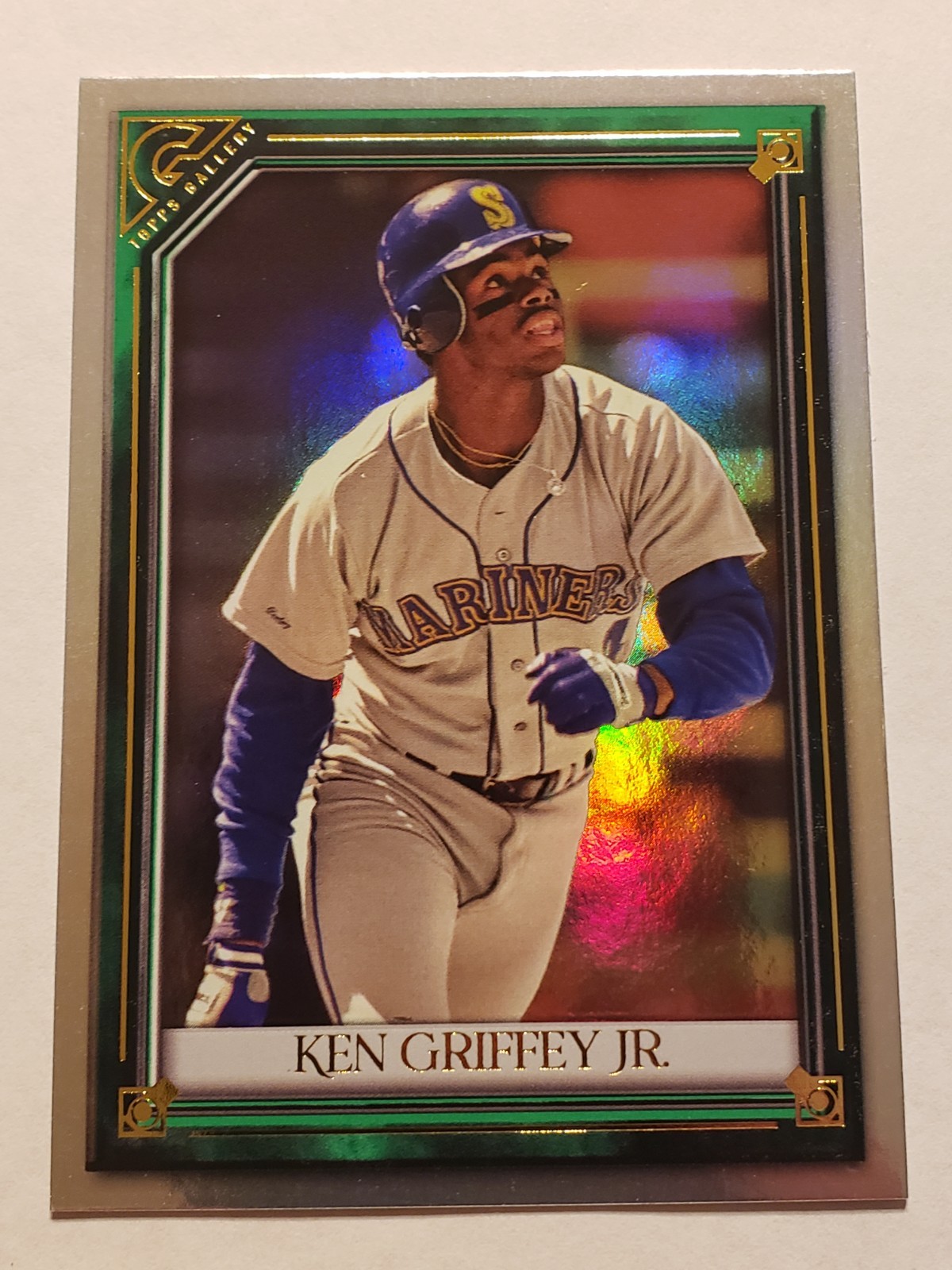 111/125 GREEN 2021 Topps Gallery Ken Griffey Jr #107