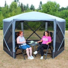 RIFUGIO ESTERNO RIVOLUZIONE SCHERMO 6 POP UP SISTEMA PALI EVENTO GAZEBO RAPIDO