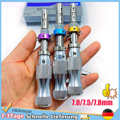 3x Pflaume Werkzeug 7-Pin Advanced Tubular Lock Zubehör Teile Kit 7.0/7.5/7.8mm-