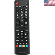 Universal Ergonomic Remote Control for LG TVs - 18 Button Functionality