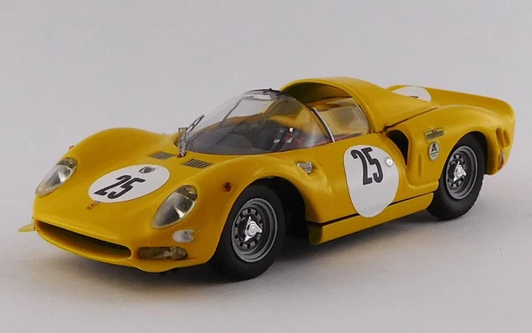 Best Model BEST9081-2 1:43 Ferrari 365 P2 Daytona 24H 1966 #25 Gelb Diecast-image