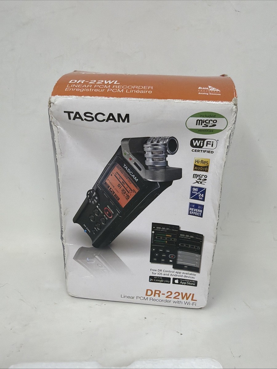 TASCAM DR-22WL Portable Handheld Recorder with Wi-Fi for sale