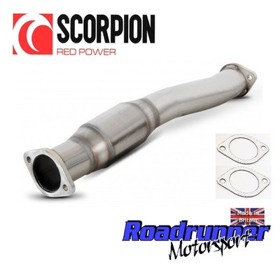 Scorpion Focus ST 225 Sportkat 3'' Hi Flow Auspuff 200 Zellen ST225 SFDX066 NEU