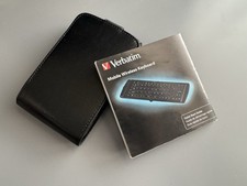 Verbatim Folding Mobile Wireless Portable Keyboard 97537 EX 