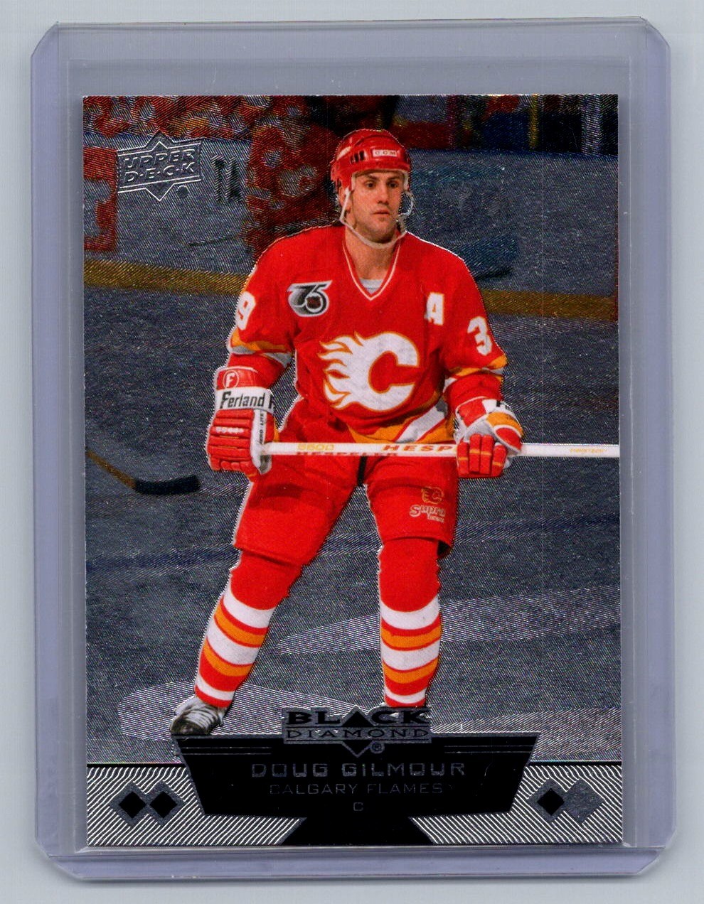 2012-13 Upper Deck Black Diamond #156 Doug Gilmour Calgary Flames
