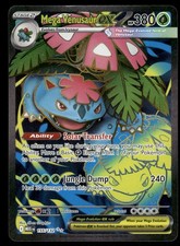 Pokemon Cards Mega Venusaur ex 155/132 Mega Evolution Ultra Rare NM