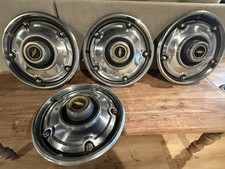OEM 1967-1980 Chevy Truck Squarebody Hubcap Wheel Cover Set