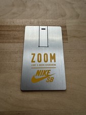 PROMO Nike Sb USB Flash Drive Zoom Dunk Low Silver Flash Drive Sample