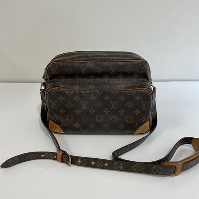 Louis Vuitton EL481 Nile Shoulder Bag Monogram PVC