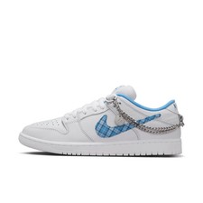 Nike SB Dunk Low x Nicole Hause UNC Blue White Sneakers