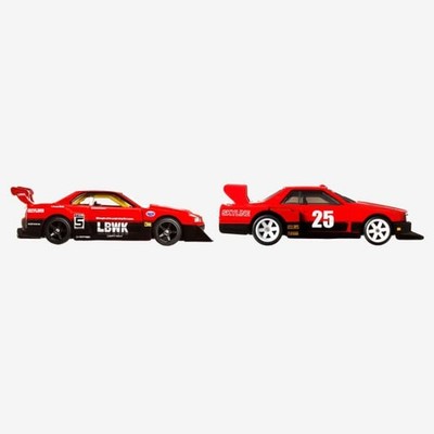 Hot Wheels Premium | 2-Pack Nissan Skyline Silhouette & LB-ER34
