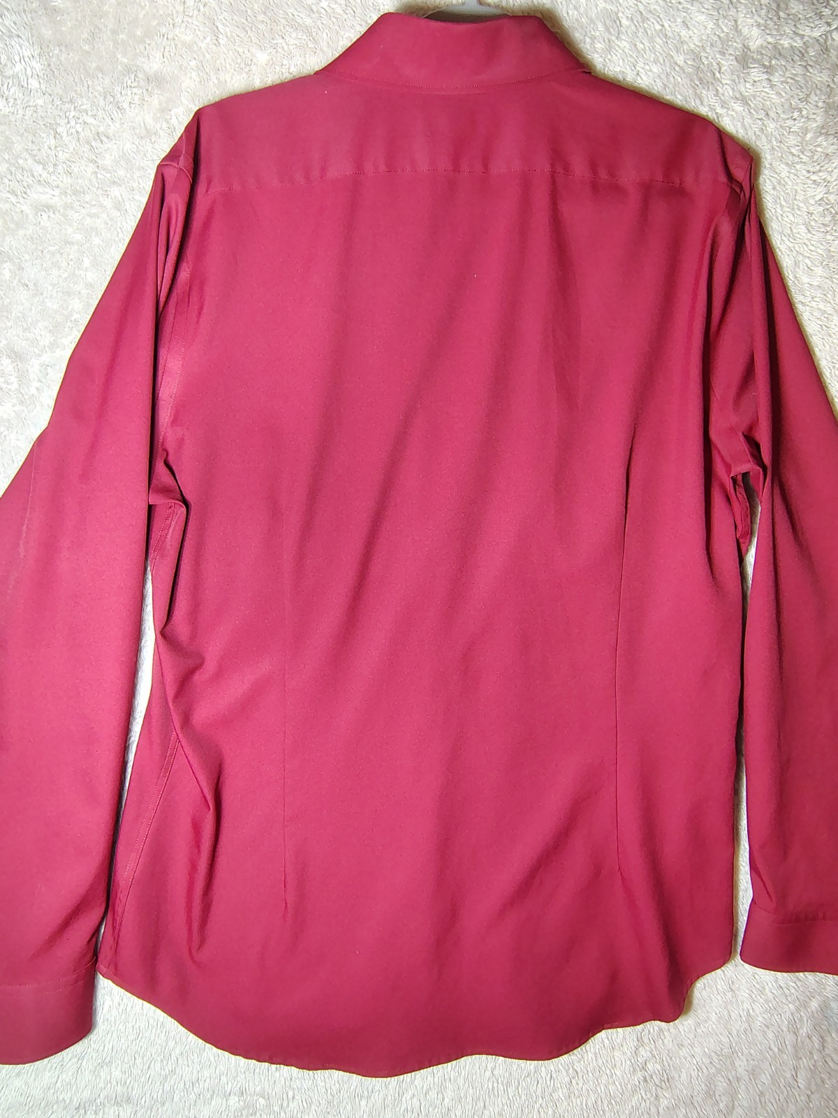 Express Performance Long Sleeve Button Down Shirt… - image 9