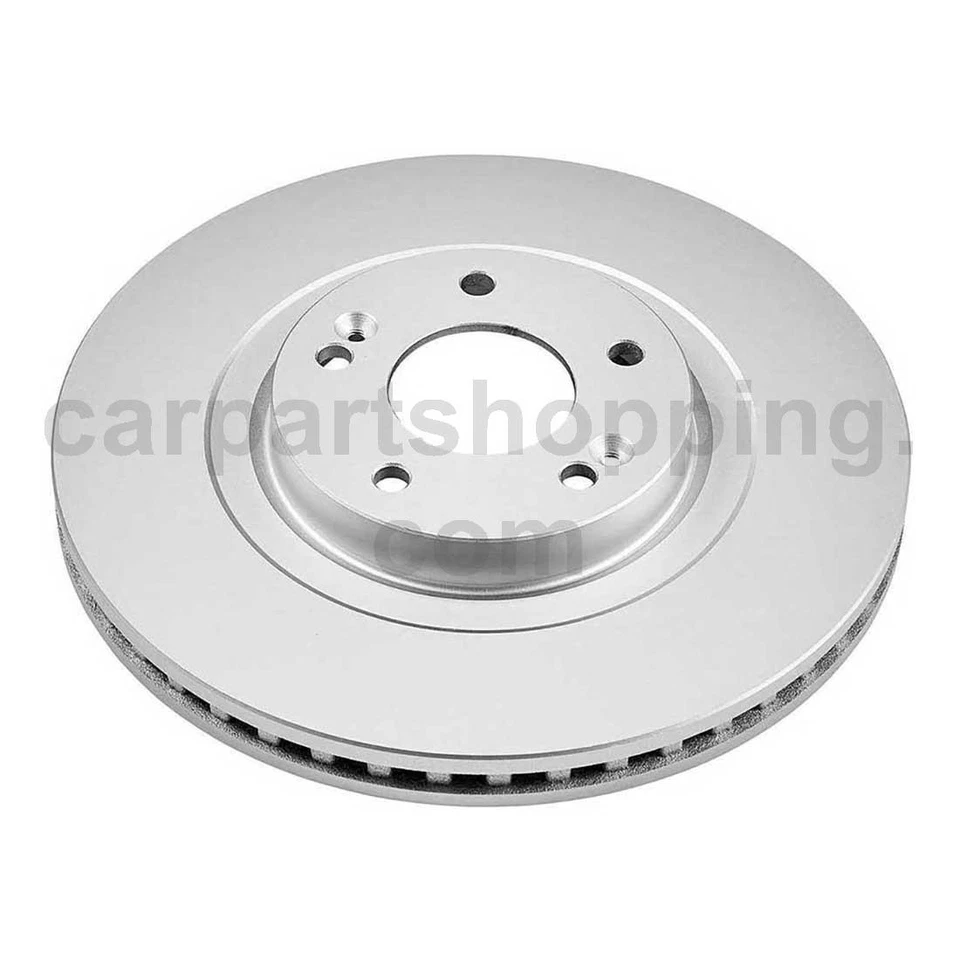 2 rotores de freno delanteros para Hyundai Santa Fe 2013 2014 2015 2016 2017 2018 Foto 2 de 2