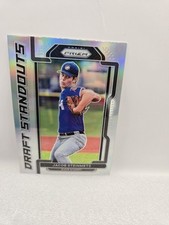 2021 Panini Prizm Draft Picks - Draft Standouts Jacob Steinmetz #DS-JS Silver...