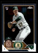 Mason Miller 2023 Topps Chrome Update Rookie Card #USC39. rookie card picture
