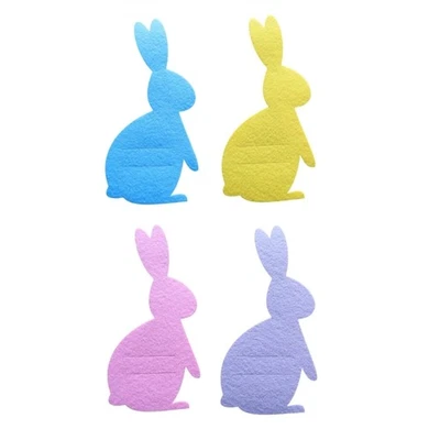Easters Themed Rabbit Utensil Bags Cutlery Holders For Spring Table Arrangements - Image 1 of 4