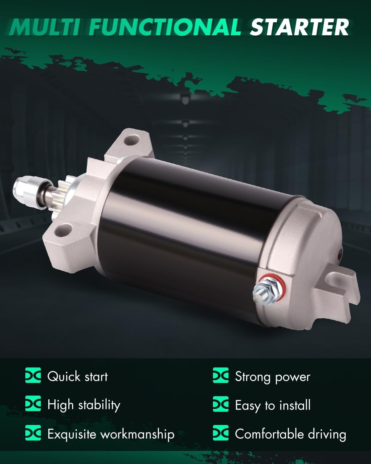 SAB0031 Starter for 1998-2001 40EO Jet 30 59.0ci-40 HP 5726N MOT3012 SAB0031