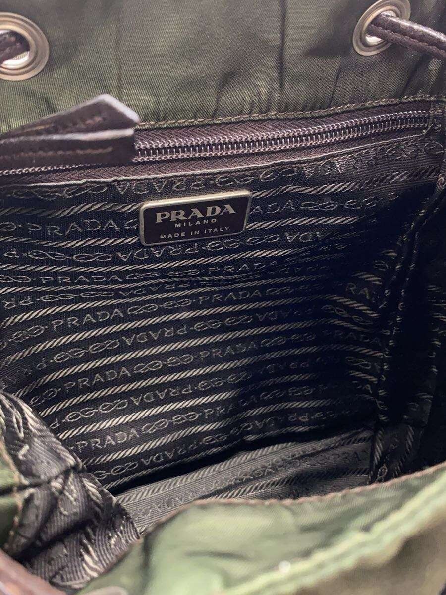 PRADA Mini Backpack Triangle Logo Triangular Logo… - image 6