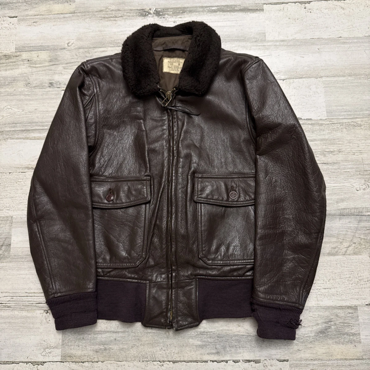 Navy G1 Flight Jacket In Vintage Outerwear Coats & Jackets For Men
