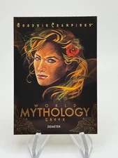 2025 Goodwin Champions DEMETER Greek World Mythology SSP Insert #WM10