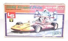 Vintage LS 1/32 Sigma Grand Prix F1 Wind‑Up Model Kit C205 Unassembled Japan New