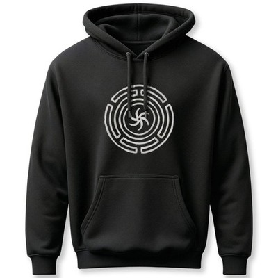 Hekate's Wheel Strophalos Hoodie | Pagan Goddess Hecate Witchy Pullover Hoodie