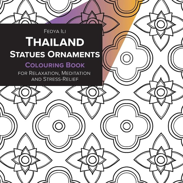 Fedya Ili | Thailand Statues Ornaments Coloring Book For Relaxation,...-image