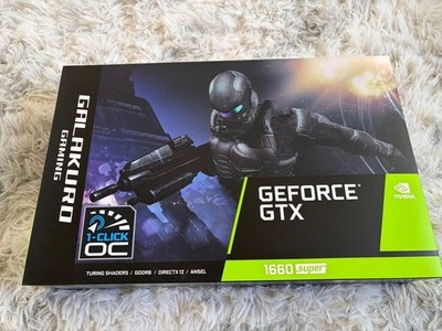 GARAKURO NVIDIA GeForce GTX 1660Super ausgestattete Grafikkarte 6GB Dual Fan