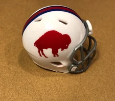 Buffalo Bills 1974-76 custom pocket pro helmet